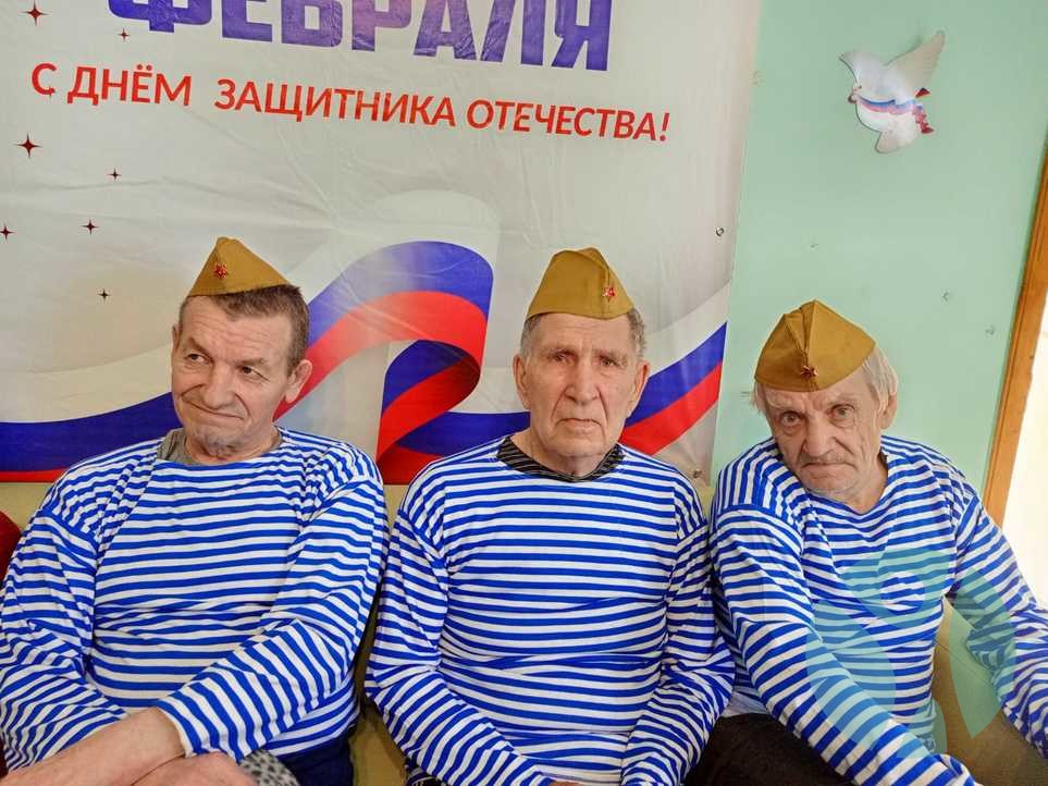 Дом престарелых г. Новосибирск: Поздравляем с 23 февраля от нашего пансионата в Новосибирске (2024)